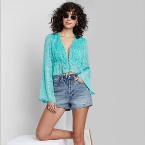 Wild Fable Highest Rise Cut Off Shorts Size 4